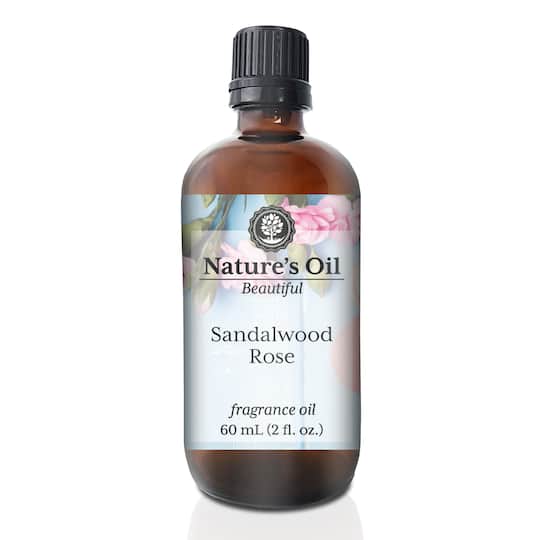 Nature&#x27;s Oil Sandalwood Rose Fragrance Oil
